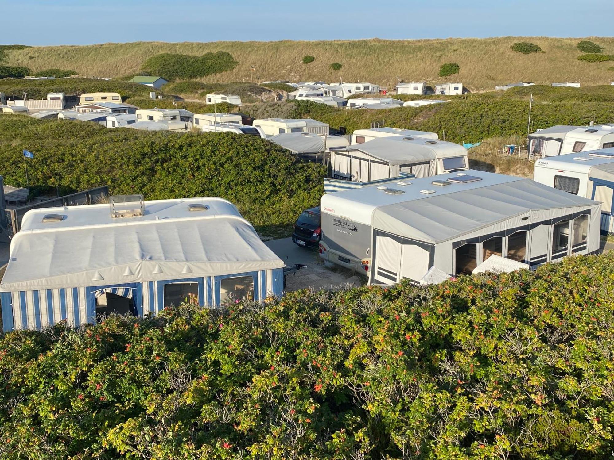 Wohnwagenvermietung Hörnum / Sylt Exterior foto